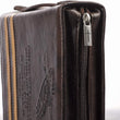 Load image into Gallery viewer, Two-Tone Stripe Isaiah 40:31, Faux Leather Bible Cover (Medium) [Hardcover]
