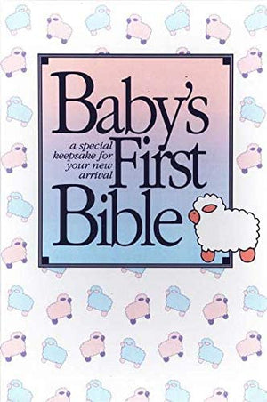 Personalized KJV Baby's First Bible White