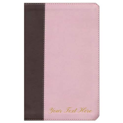 Personalized ESV Student Study Bible Pink/Chocolate TruTone