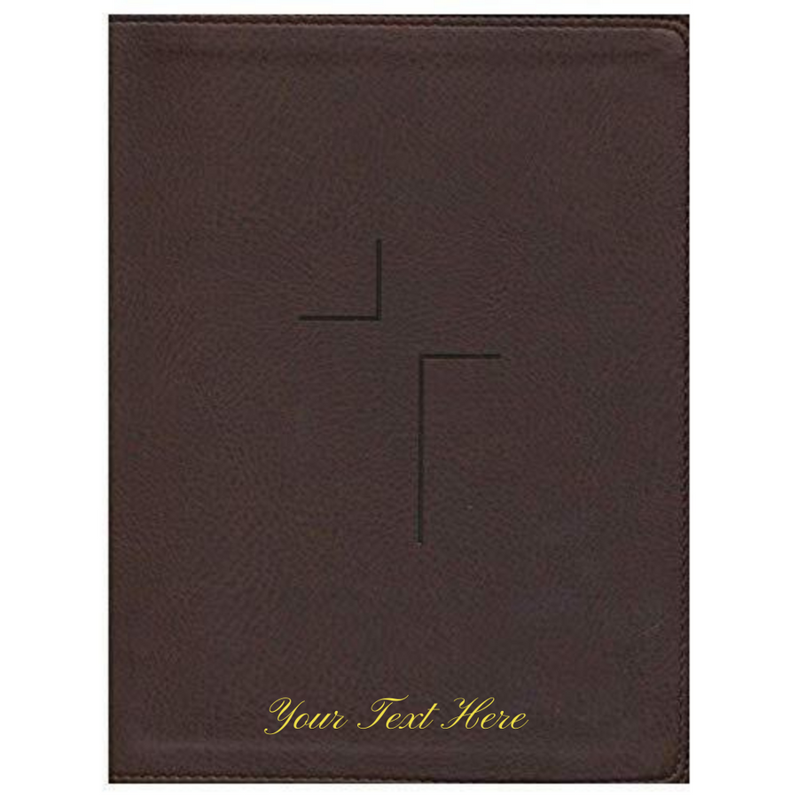 Personalized NIV The Jesus Bible Soft Leathered-Look Brown