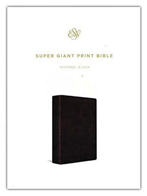 Personalized ESV Super Giant Print Bible TruTone Black