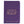 Load image into Gallery viewer, Personalized It Is Well With My Soul Handy-Sized LuxLeather Journal Purple
