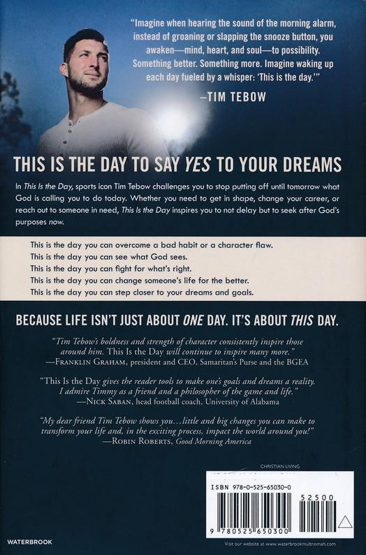 This is the Day - Tim Tebow