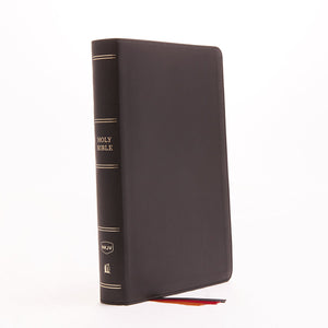 Personalized Bible Custom Text NKJV Minister's Bible Comfort Print Leathersoft Black