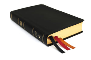 Personalized Bible Custom Text NKJV Minister's Bible Comfort Print Leathersoft Black