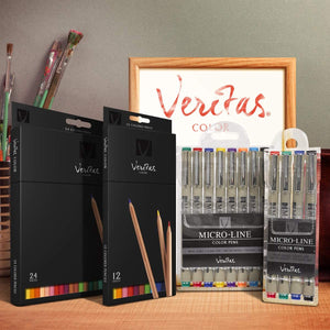 Veritas Microliner Pen Set (8 Assorted Colors) (Ma