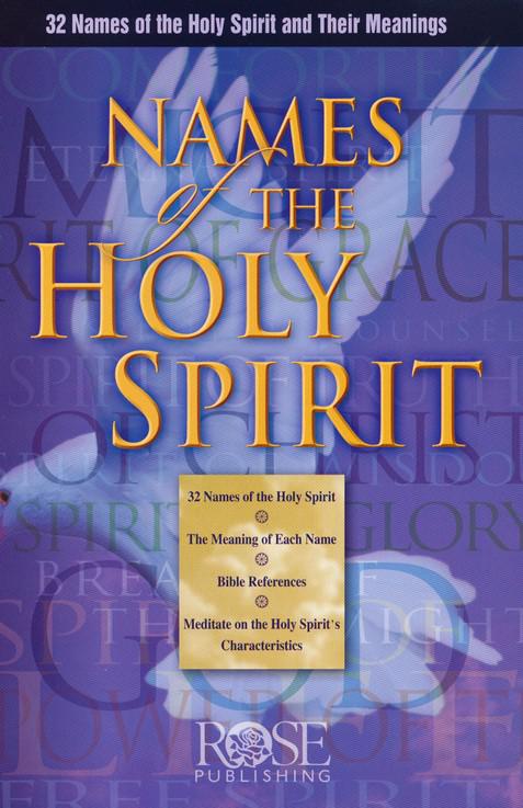 Names of The Holy Spirit Pamphlet