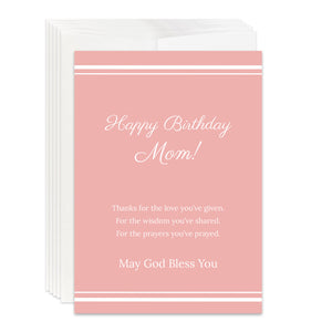 Christian Mom Birthday Card
