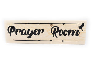 Prayer Room Wood Decor