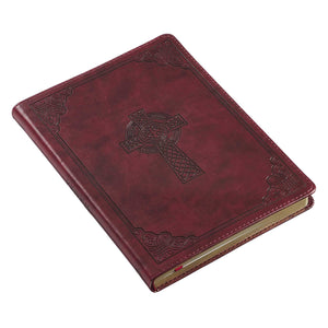 Brown Celtic Cross Journal