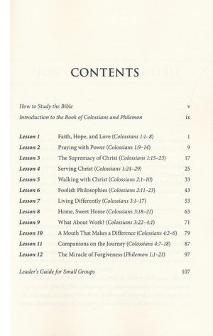 Life Lessons from Colossians & Philemon, 2018 Edition - Max Lucado