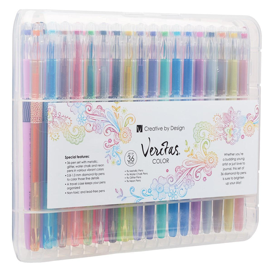 Assorted Gel Pen Set - 36 pack – Simply Uncaged Christian Gifts