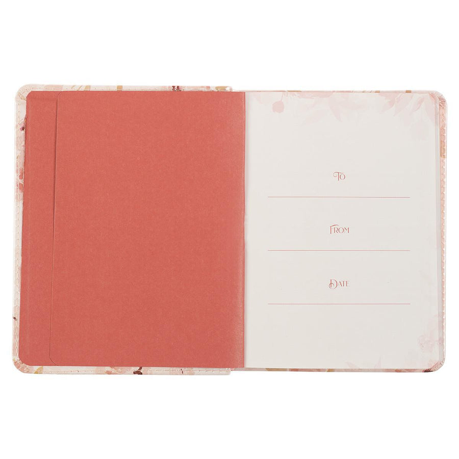 Daily Prayers for Women Pink Floral Faux Leather Devotional