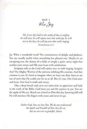 Personalized Custom Text The KJV Daily Devotional Inspiration & Encouragement Dark Brown