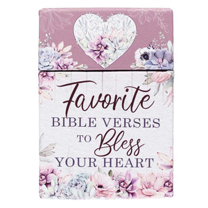 Favorite Bible Verses To Bless Your Heart Boxed Cards