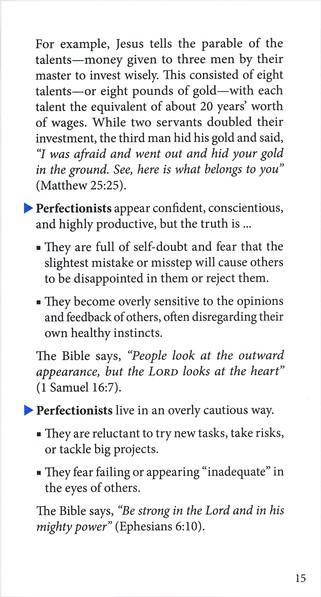 Perfectionism [Hope For The Heart Series] - June Hunt