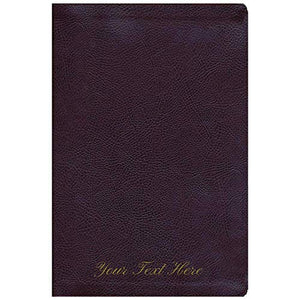 Personalized NKJV Maxwell Leadership Bible Third Edition Premium Bonded Leather Burgundy