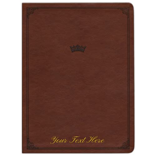 Personalized CSB Tony Evans Study Bible, British Tan LeatherTouch