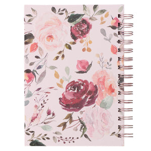 The Plans I Have for You Jeremiah 29:11 Floral Wire-bound Journal