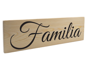 Familia Spanish Wood Decor