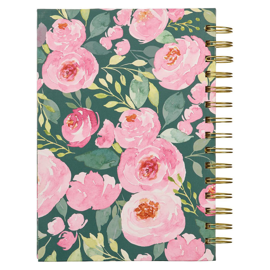 First My Mother Pink Peony Wire-bound Journal