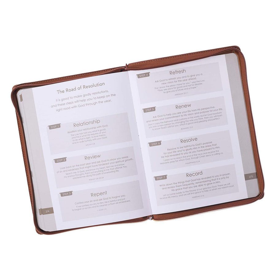 Personalized 2020 Planner Psalm 46:10 Zippered