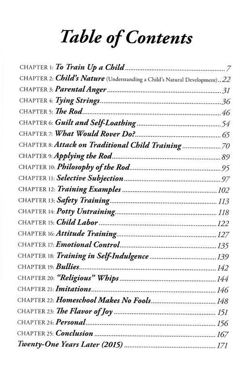 To Train Up A Child - Michael & Debi Pearl