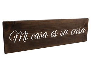 Mi Casa es su Casa Spanish Wood Decor