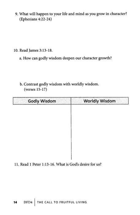 Design for Discipleship 4: The Character of a Follower of Jesus