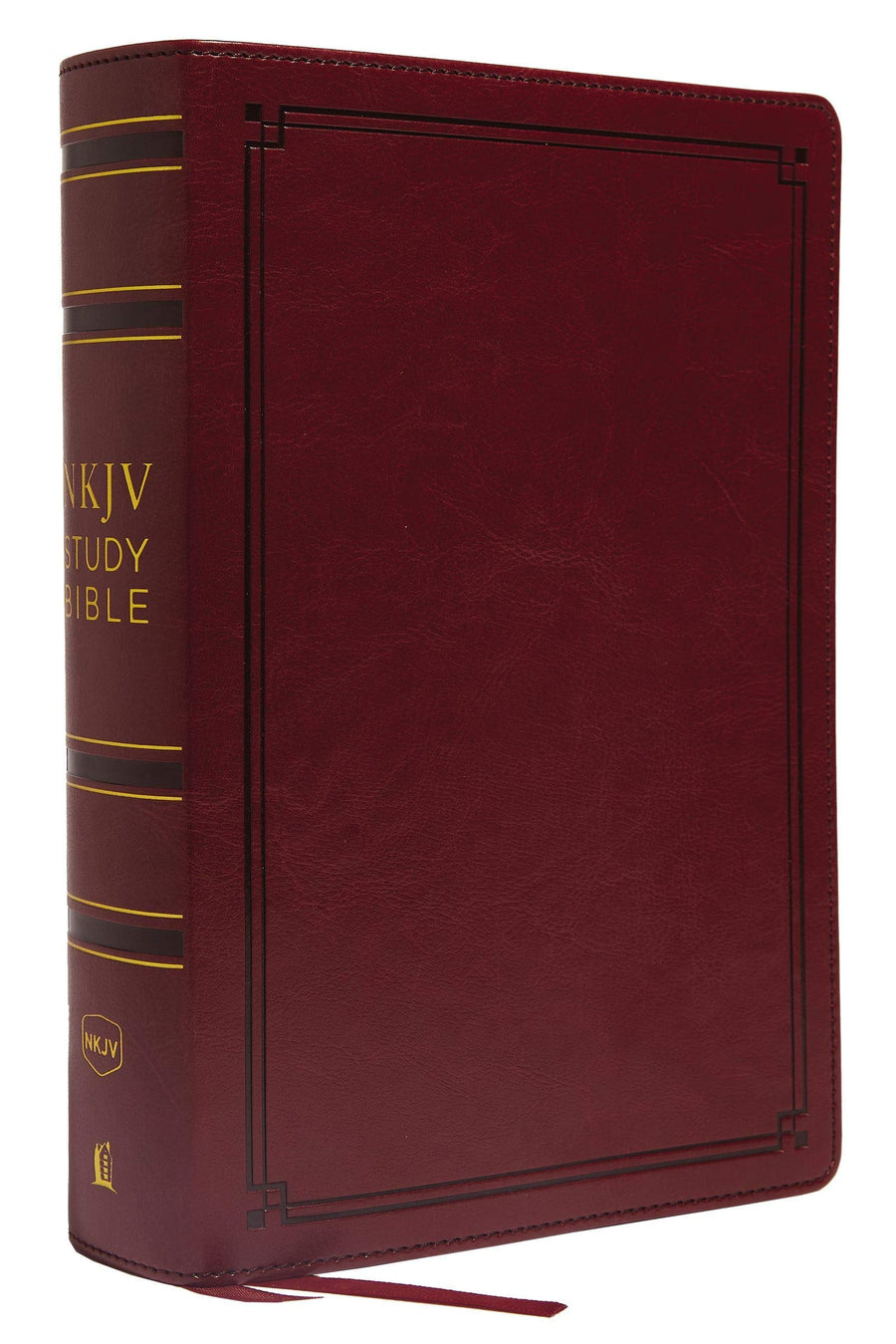 Personalized NKJV Study Bible Leathersoft Red
