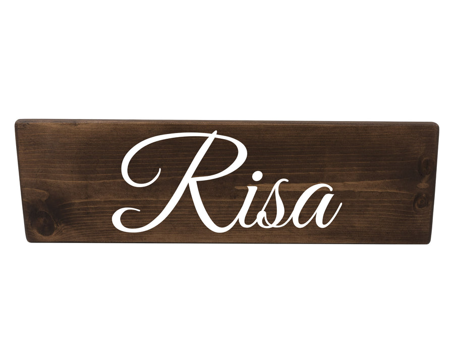 Risa Spanish Wood Decor