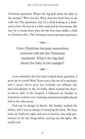 Because of Bethlehem - Max Lucado