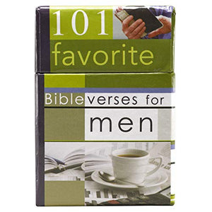 101 Favorite Bible Verses for Men Boxed Cards