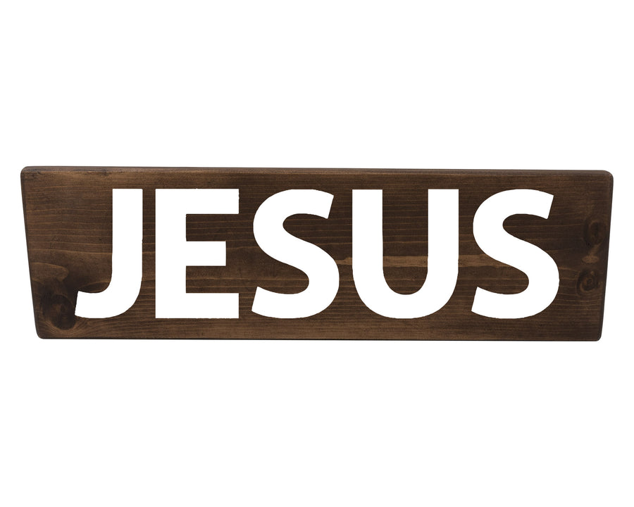 Jesus Is The Way Wood Decor