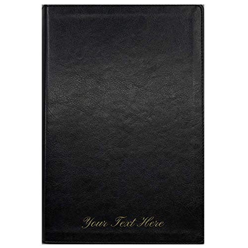 Personalized NKJV Maxwell Leadership Bible Third Edition Leathersoft Black Comfort Print