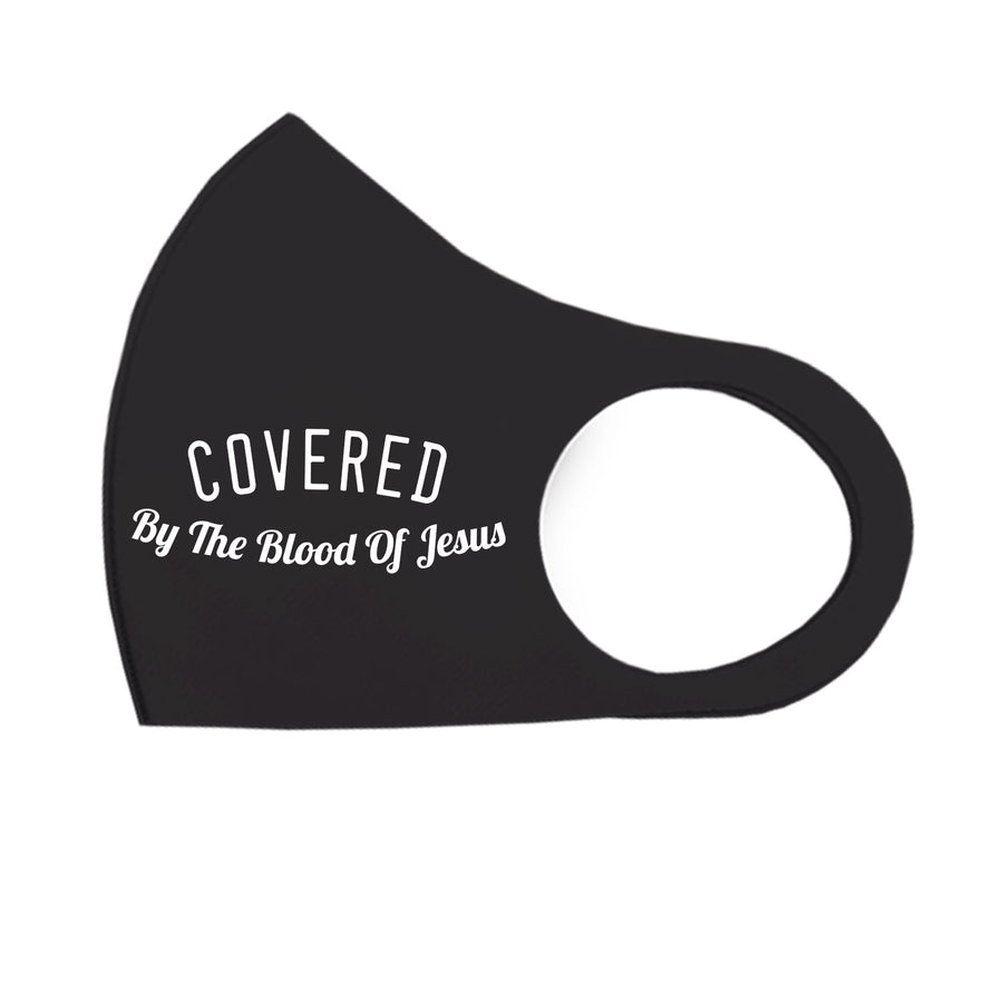 Covered by the Blood Breathable Stretch Fit Mask