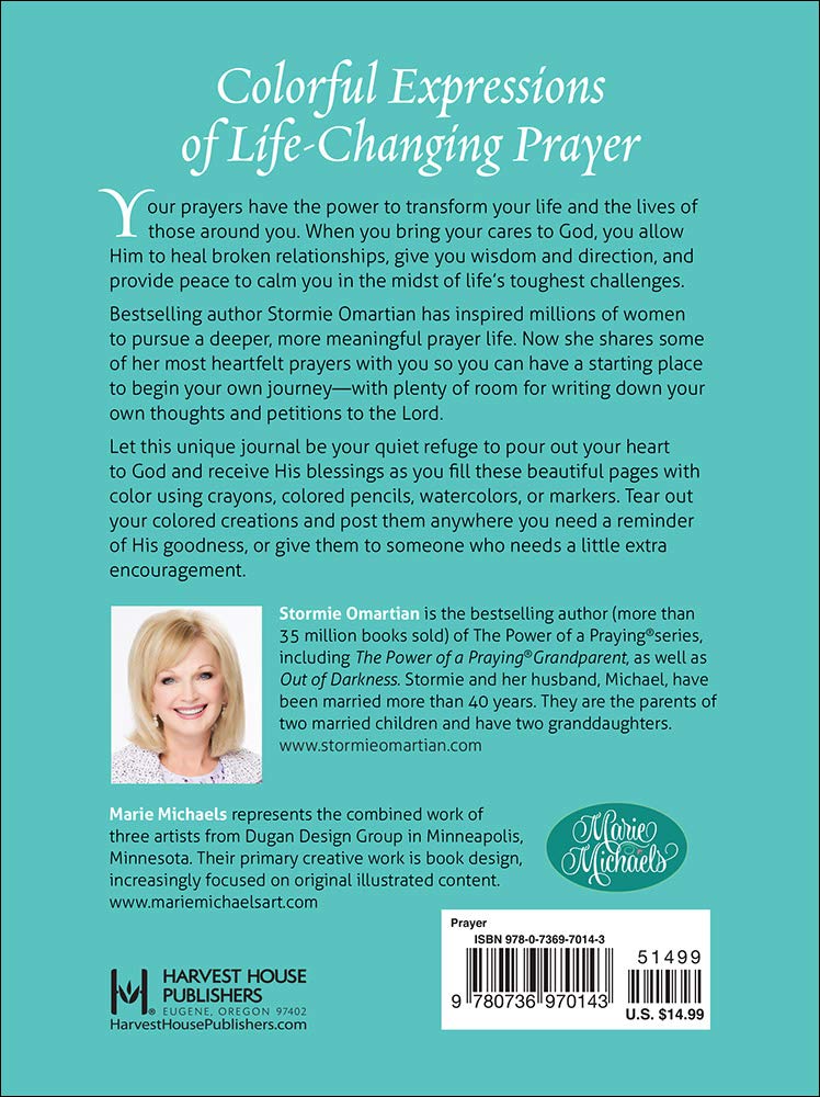 The Power of Prayer Coloring Journal [Paperback] Omartian, Stormie and Michaels, Marie