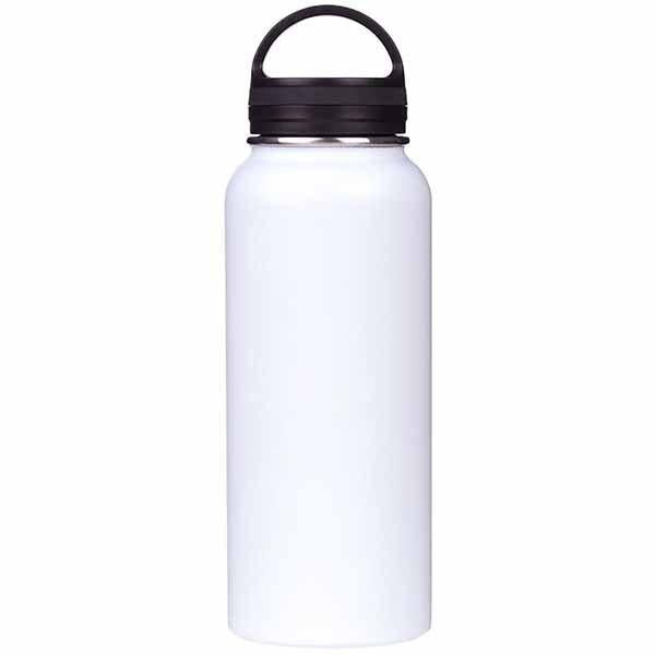 Amazing Grace White Stainless Steel Water Bottle